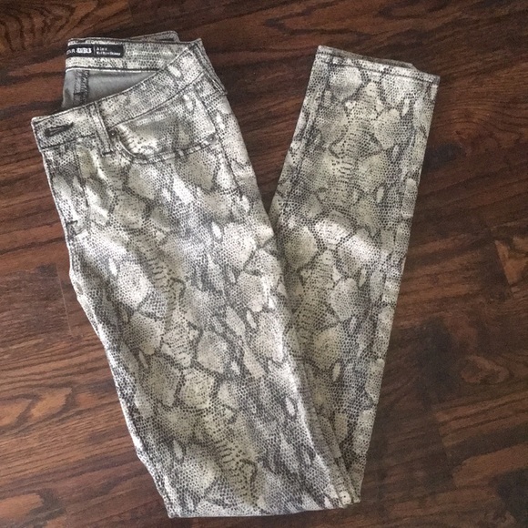 Big Star Denim - Big Star snakeskin skinny jeans